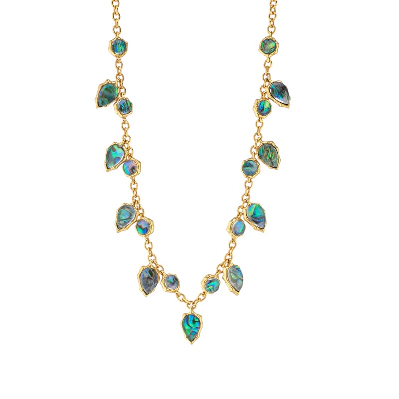 Capucine De Wulf Aurora Necklace in Abalone, 16
