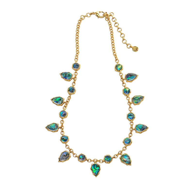 Capucine De Wulf Aurora Necklace in Abalone, 16