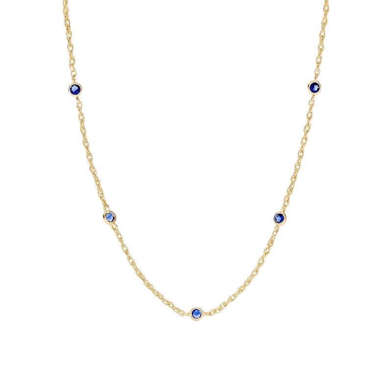 Celeste Delicate Station Necklace + Colors