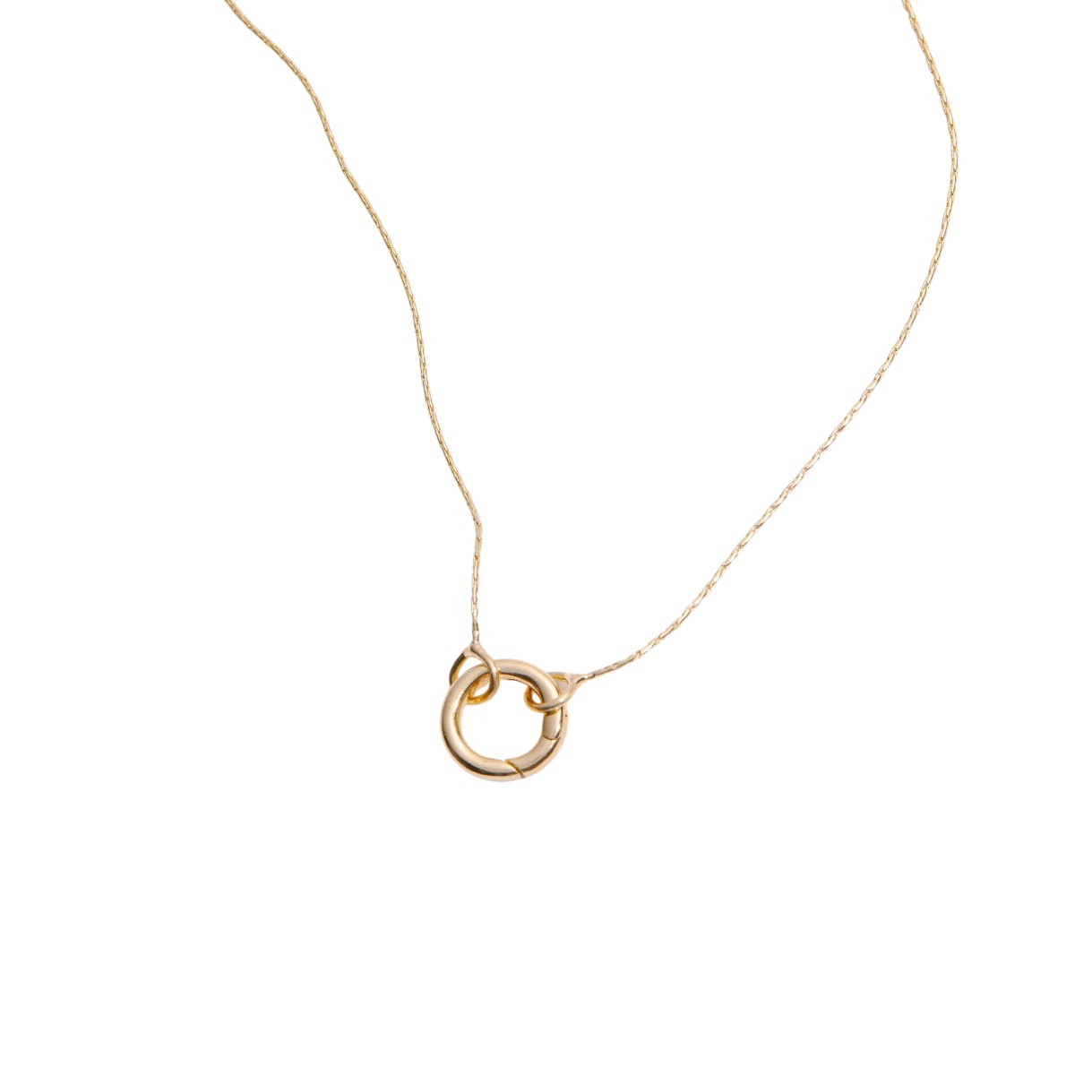 &Livy Expandable Intention Chain Charm Necklace, Yellow Gold Plated