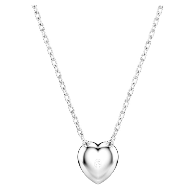 Swarovski Ariana Grande Collection Mixed Cuts Heart Pendant Necklace, White