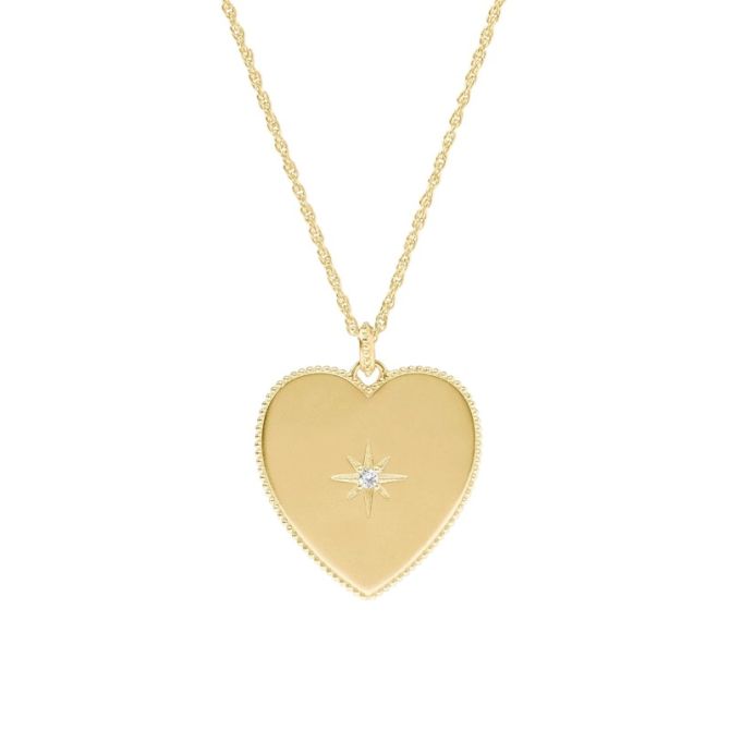 Julie Vos Heart Necklace