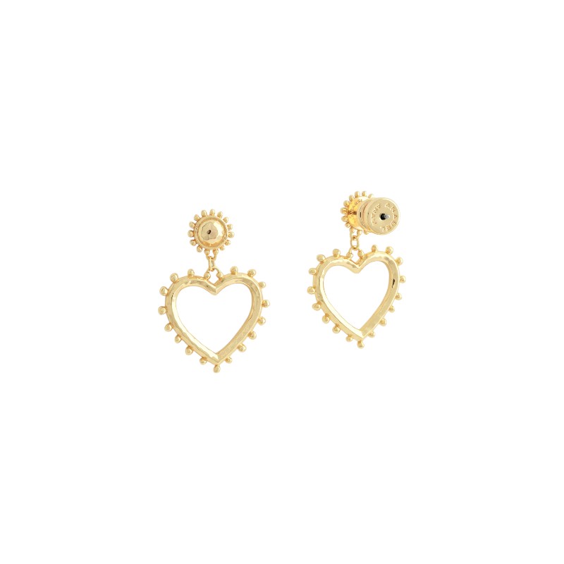 Anabel Aram Heart Drop Earrings