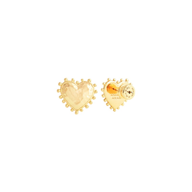 Anabel Aram Heart Stud Earrings
