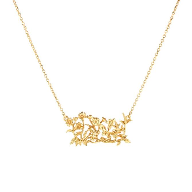 Capucine De Wulf Meadow Cluster Necklace, 16"