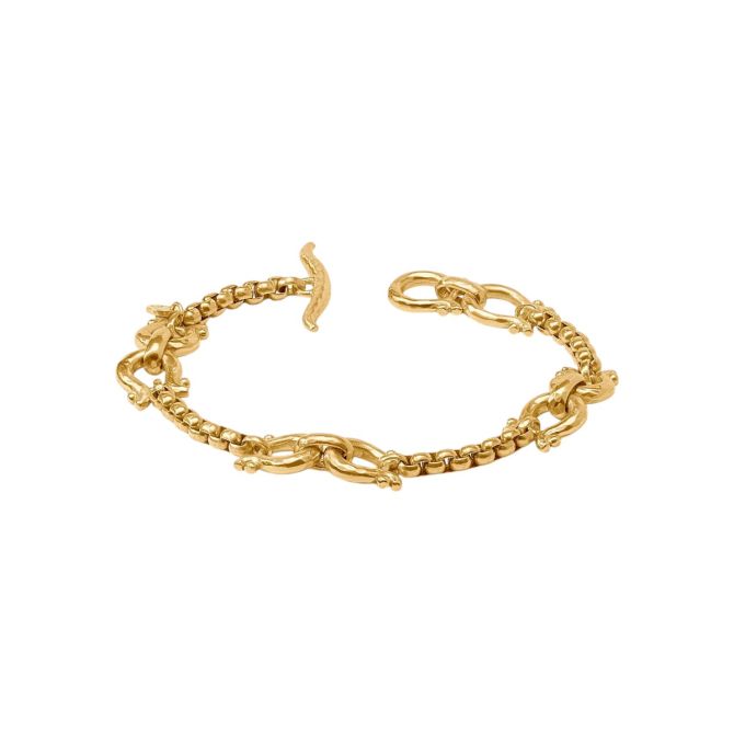 Julie Vos Saratoga Demi Link Bracelet