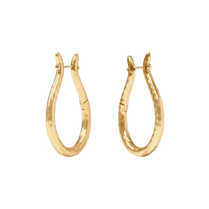 Julie Vos Saratoga Hoop & Charm Earring main image 1