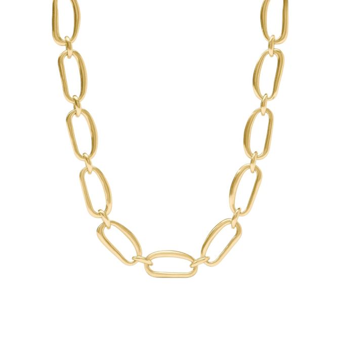 Julie Vos Wave Link Necklace