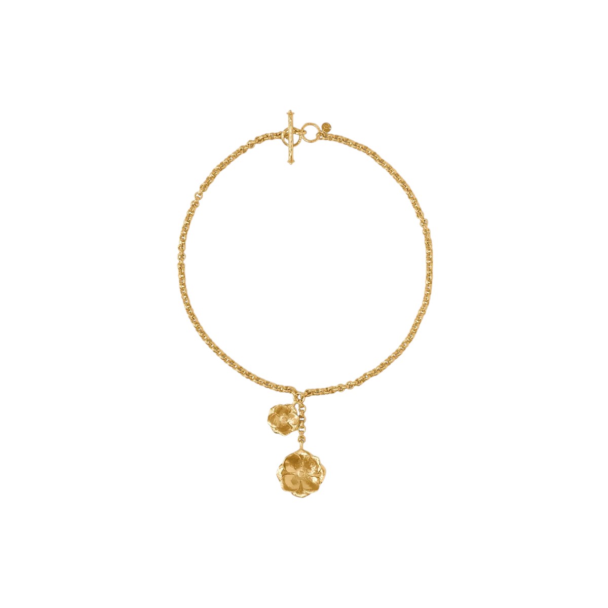Julie Vos Bloom Lariat Necklace