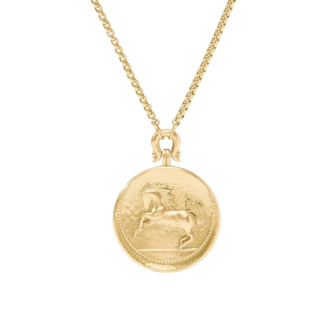 Julie Vos Saratoga Horse Necklace
