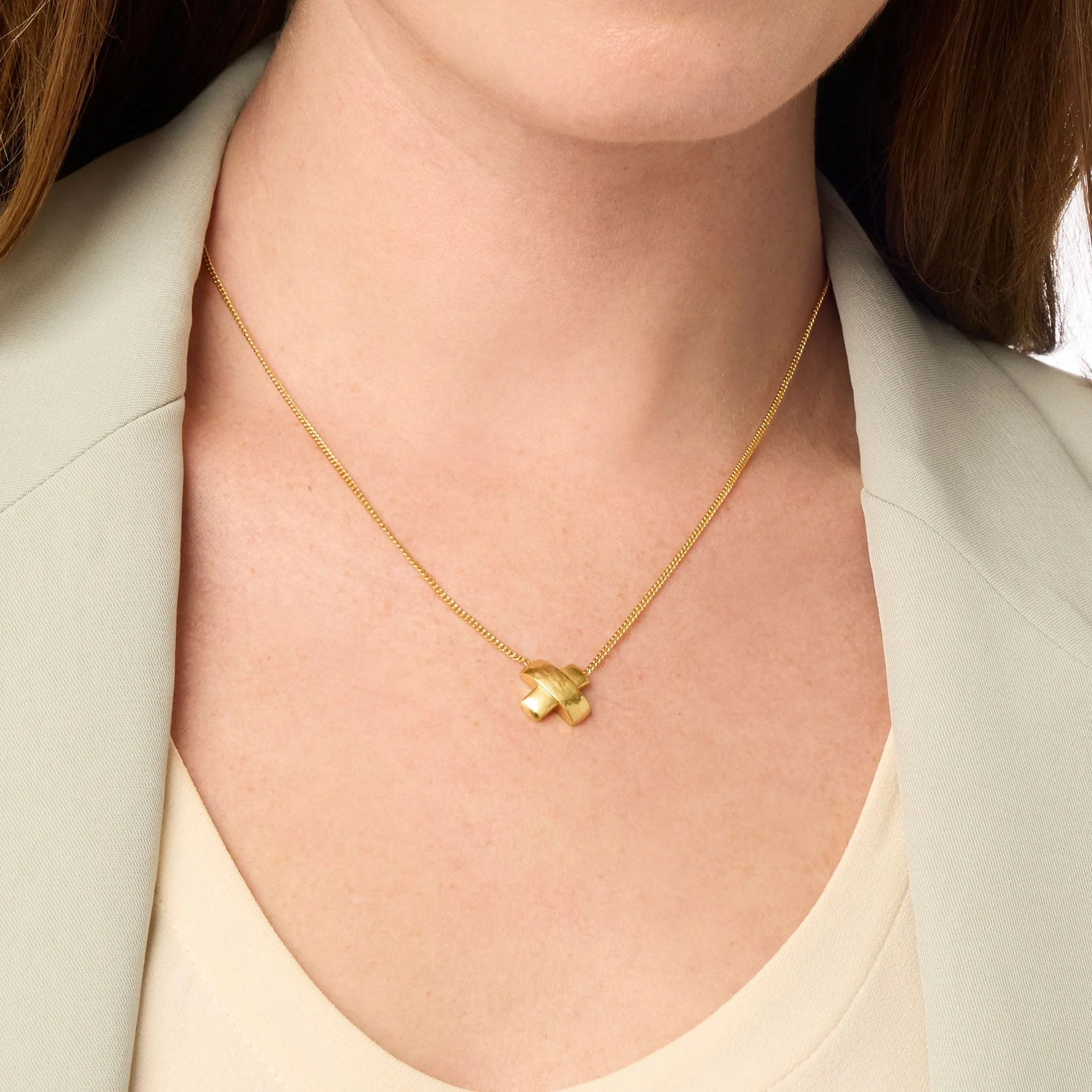 Julie Vos Catalina X Delicate Necklace