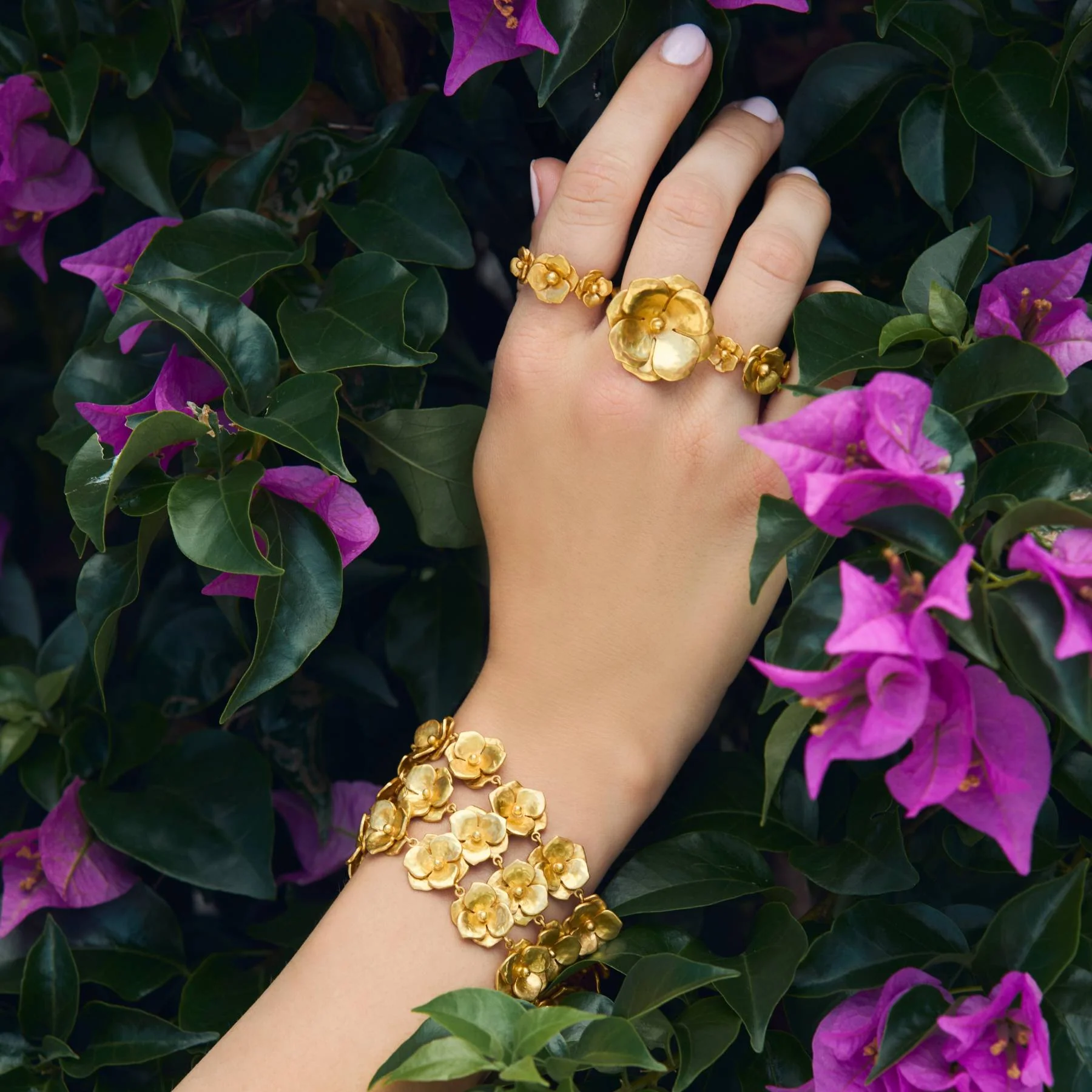 Julie Vos Bloom Statement Ring