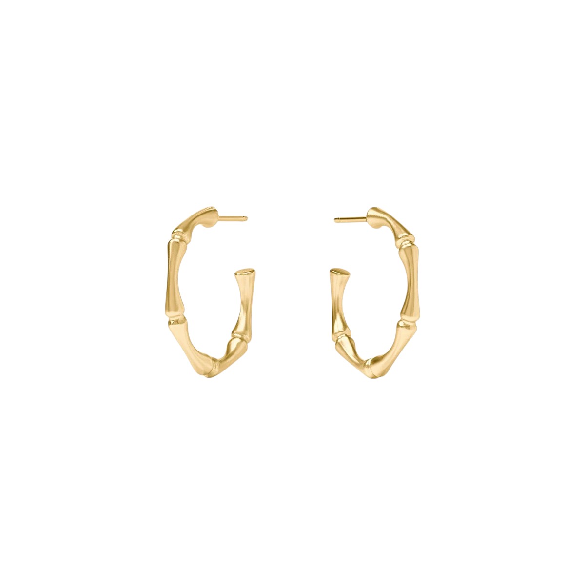 Julie Vos Bamboo Hoop Earrings, Small