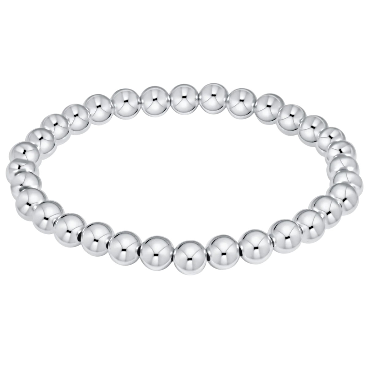 Enewton Classic Sterling Silver 6mm Bead Bracelet
