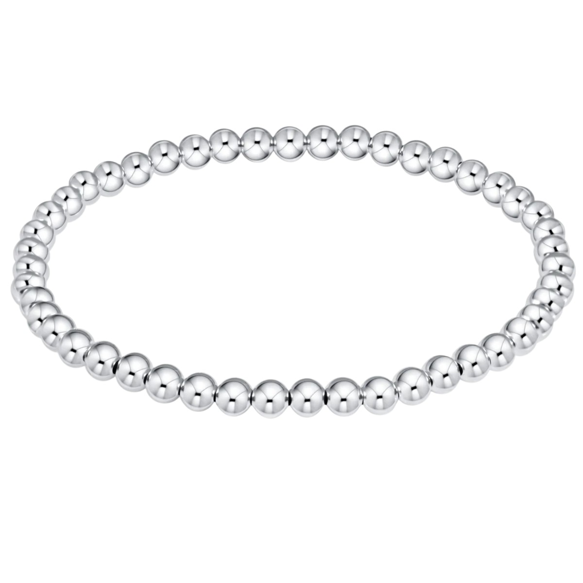 Enewton Classic Sterling Silver 4mm Bead Bracelet