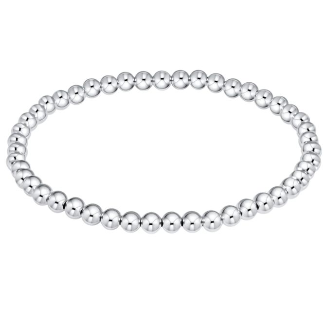 Enewton Classic Sterling Silver 4mm Bead Bracelet