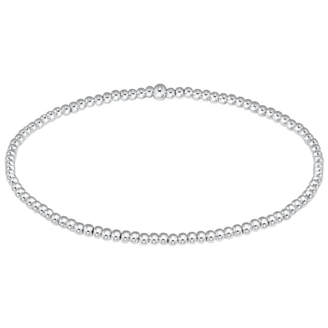 Enewton Classic Sterling Silver 2mm Bead Bracelet
