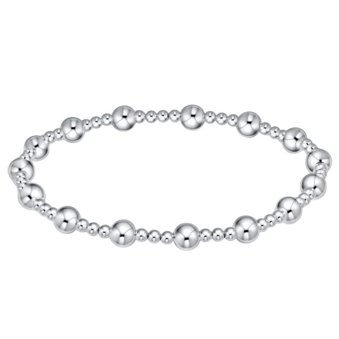 Enewton Classic Sincerity Pattern 5mm Bead Bracelet, Sterling Silver