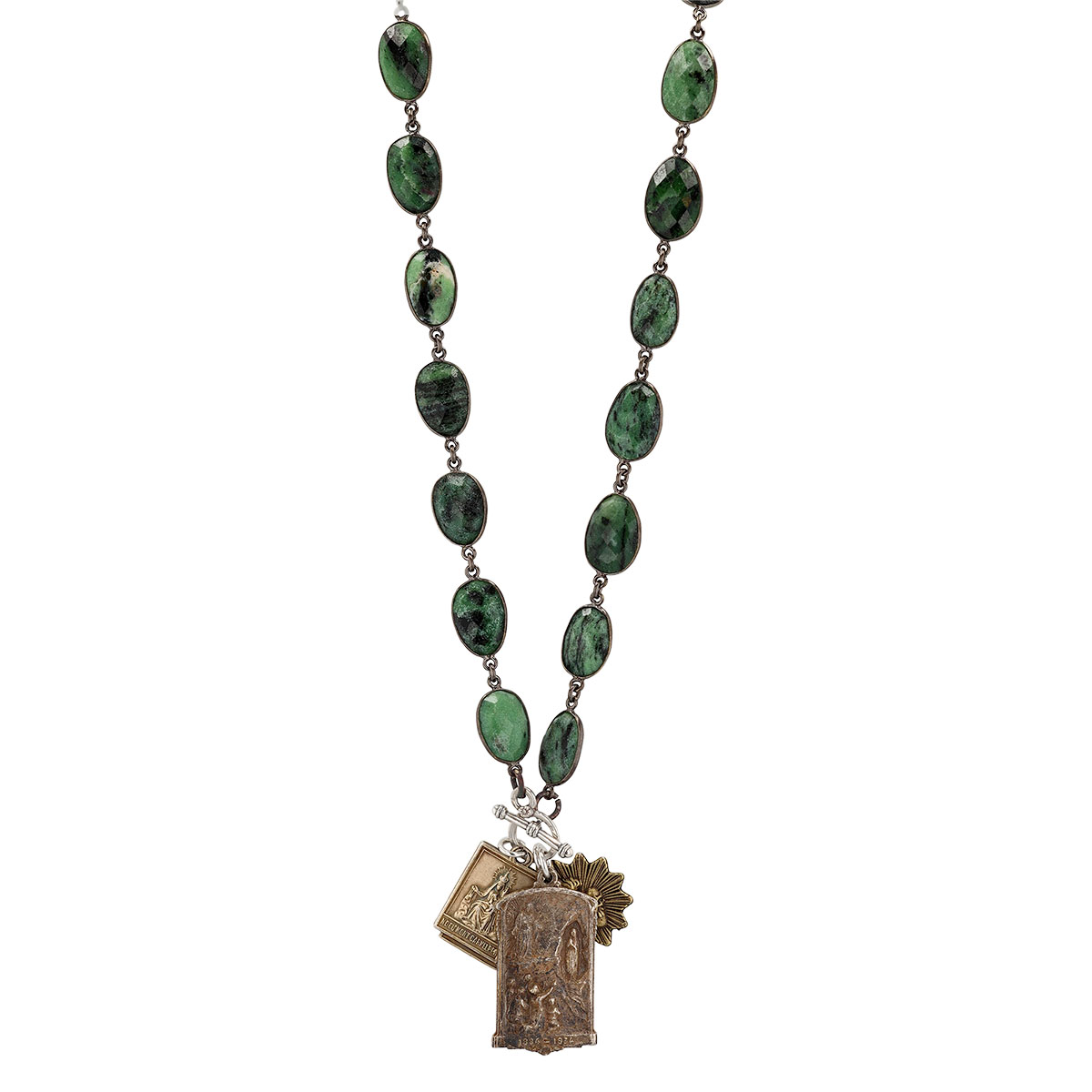 Miracle Icons by Mary Jo Pane Zosite Necklace, 22