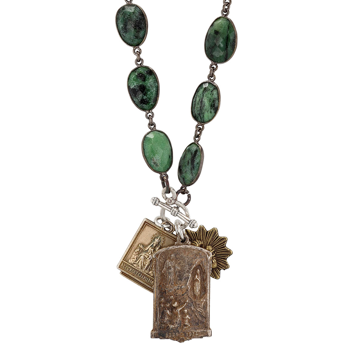 Miracle Icons by Mary Jo Pane Zosite Necklace, 22