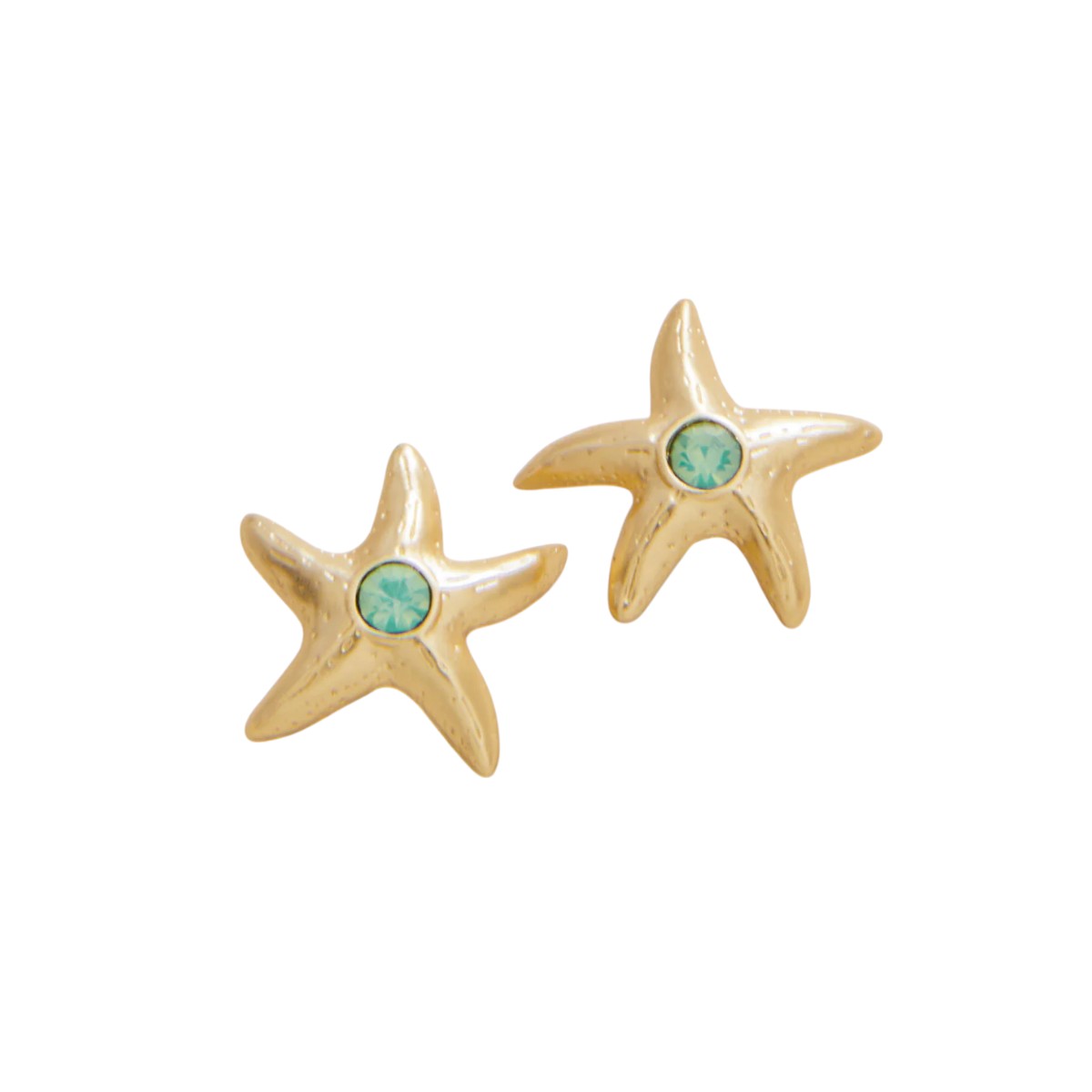 Spartina 449 Friendship Starfish Stud Earrings, Gold Plated