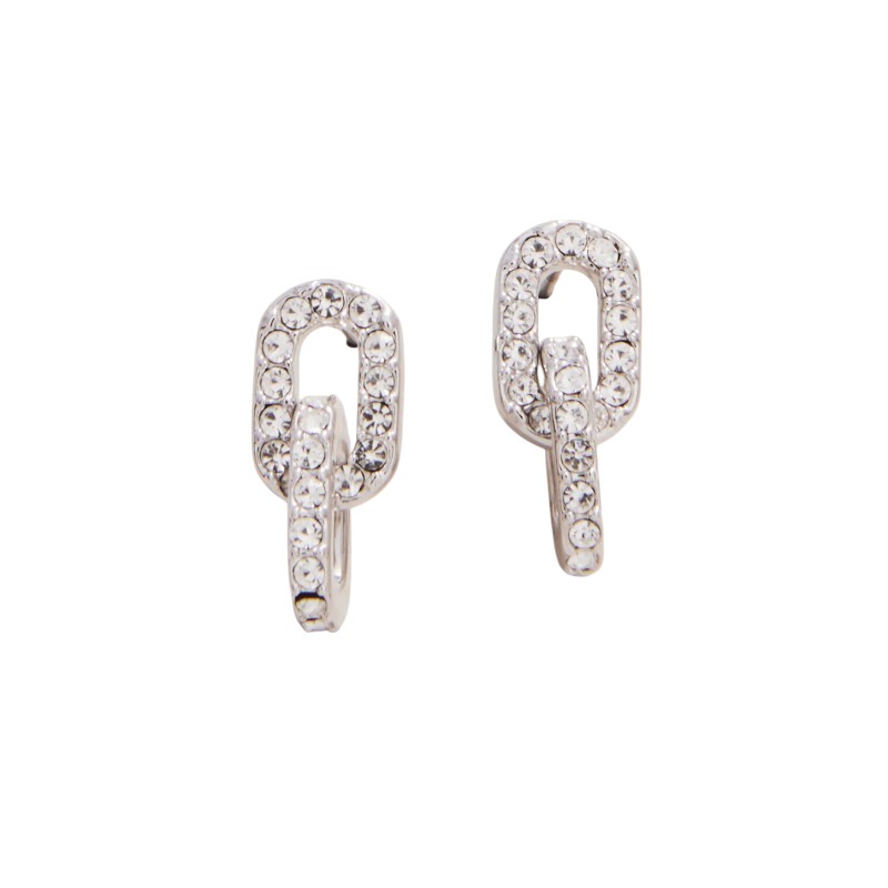 Spartina 449 Sea La Vie Unbreakable Links Stud Earrings, Silver