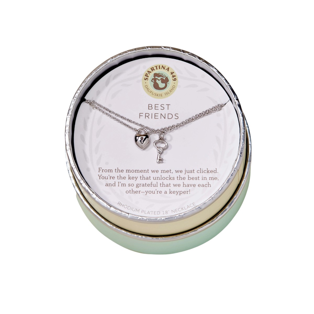 Spartina 449 Best Friends Heart Key 2 Piece 18