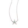 Spartina 449 Friendship Starfish 18" Necklace, Silver Plated