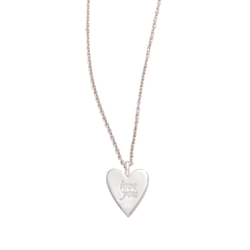 Spartina 449 Silver Sea La Vie Mama Heart Necklace, 18