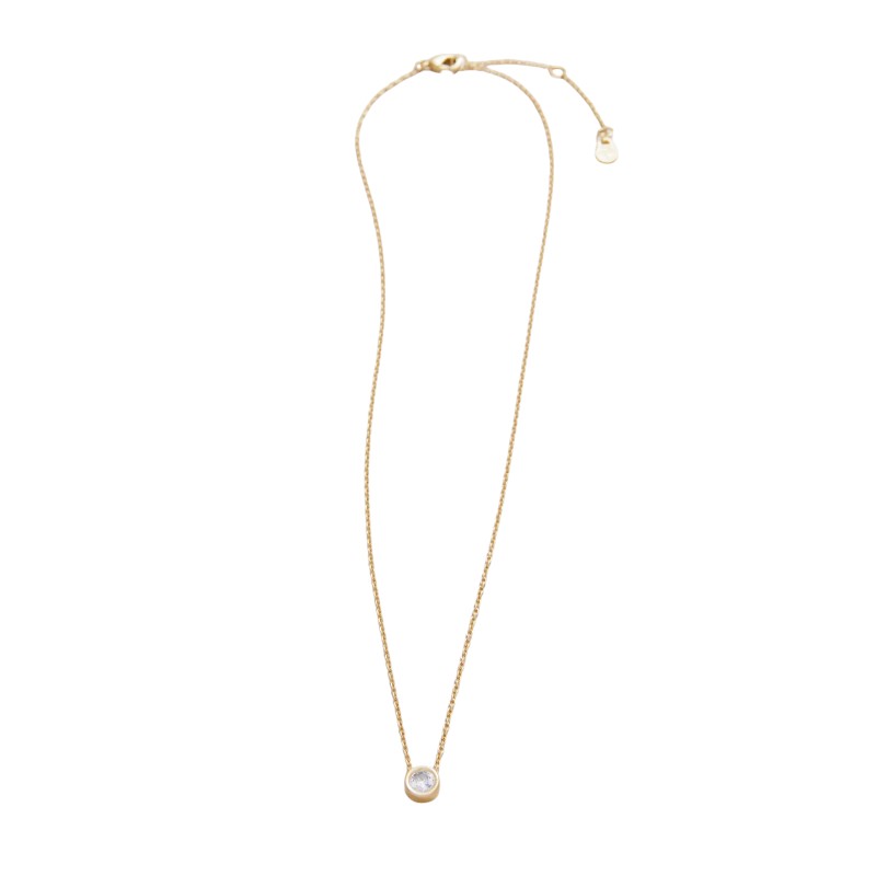 Spartina 449 Yellow Gold Tone Sea La Vie Ray of Hope Necklace, 18