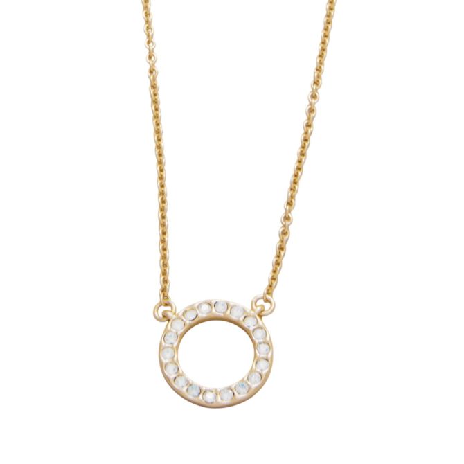 Spartina 449 Thankful Ring 18" Necklace, Gold Plated