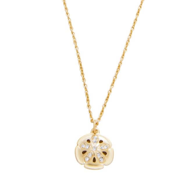Spartina 449 Treasured Sand Dollar 18" Necklace, Gold Plated