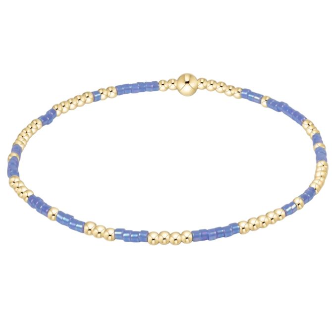 Enewton Hope Unwritten 2mm Bracelet, Bright Blue