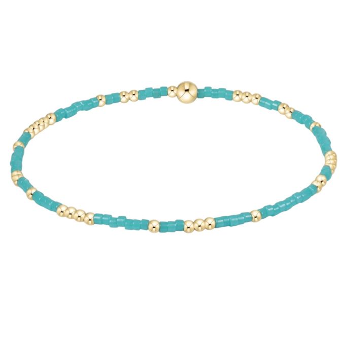 Enewton Hope Unwritten 2mm Bracelet, Turquoise.
