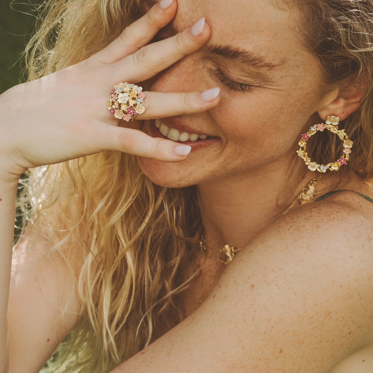 Anabel Aram Wildflowers Gathered Ring, 7