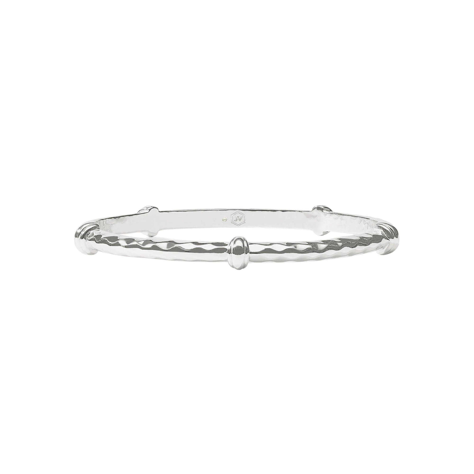 Julie Vos Silver Savannah Bangle, Medium