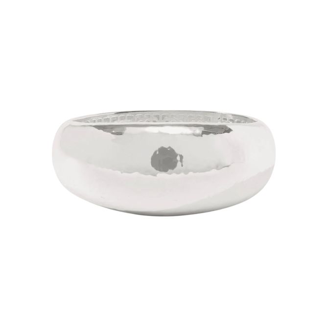 Julie Vos Catalina Statement Hinge Bangle, Silver