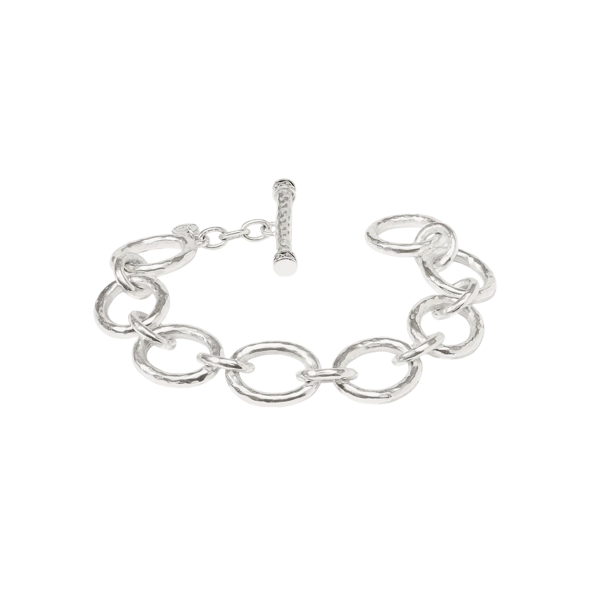 Julie Vos Catalina Demi Link Bracelet. Silver