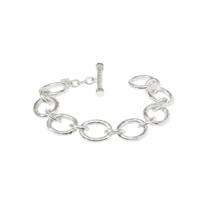 Julie Vos Catalina Demi Link Bracelet. Silver
