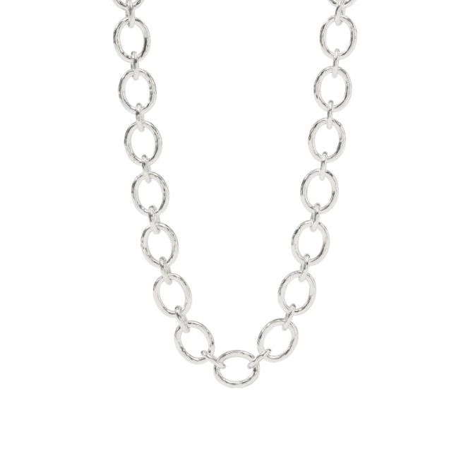 Julie Vos Catalina Demi Link Necklace, Silver