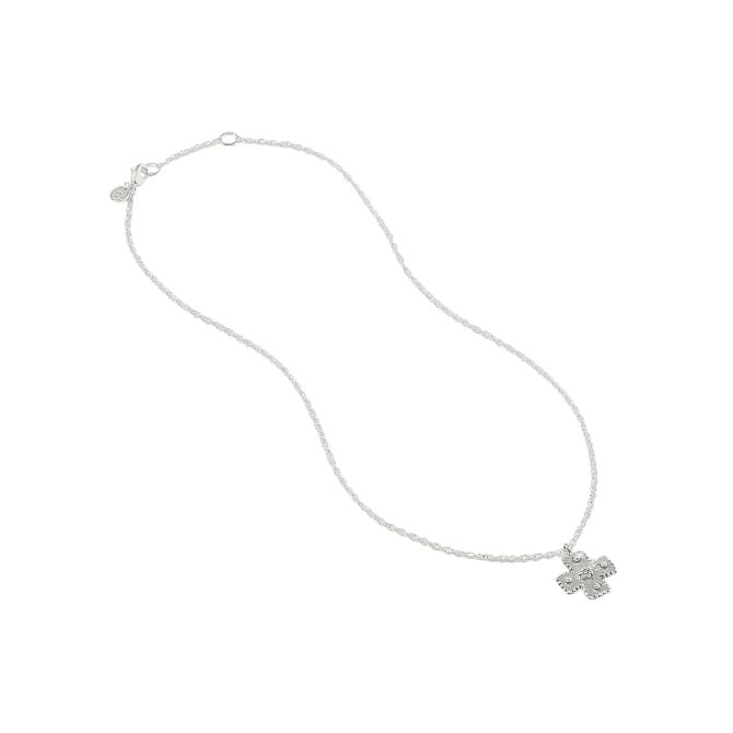 Julie Vos Canterbury Delicate Necklace, Silver
