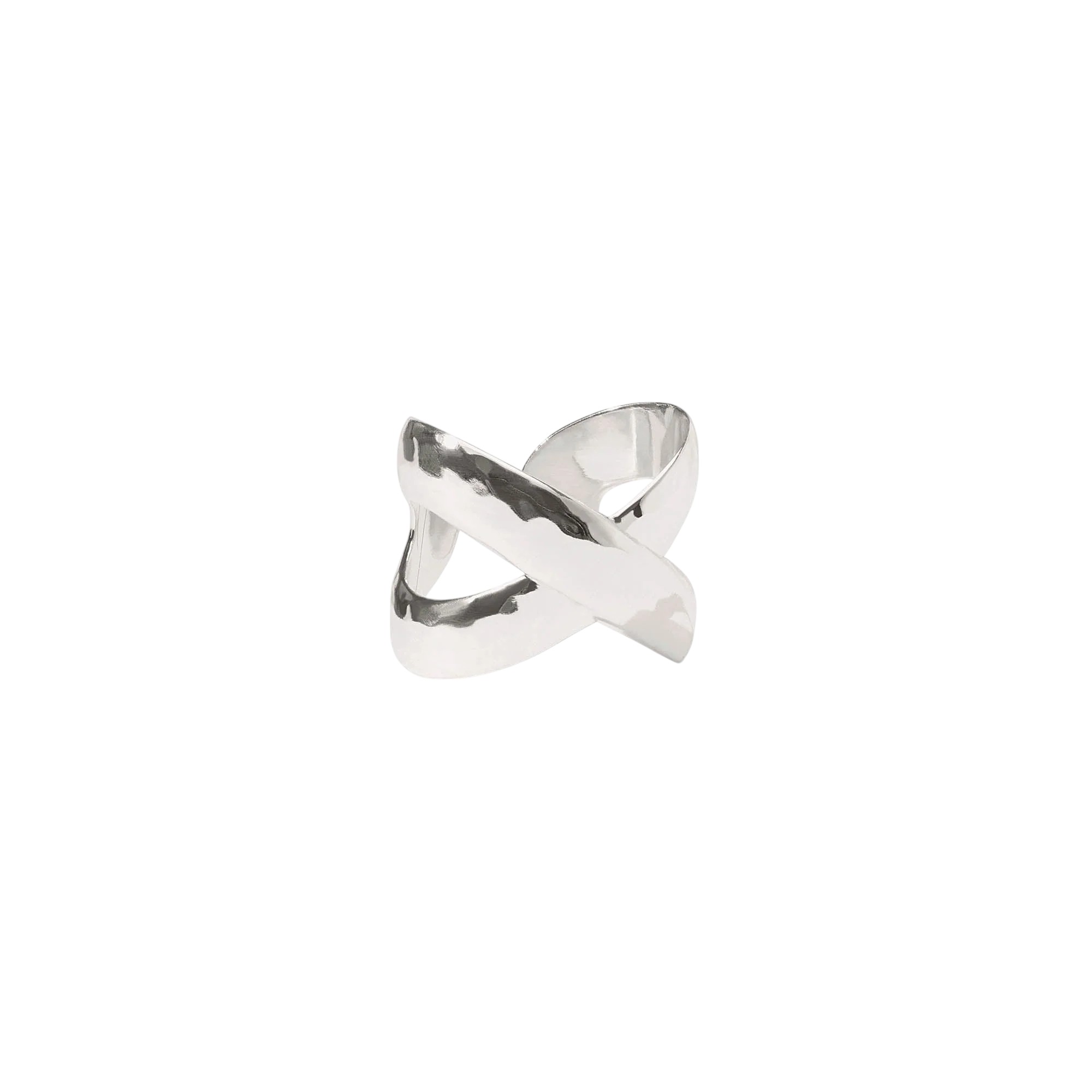 Julie Vos Catalina X Ring, Silver
