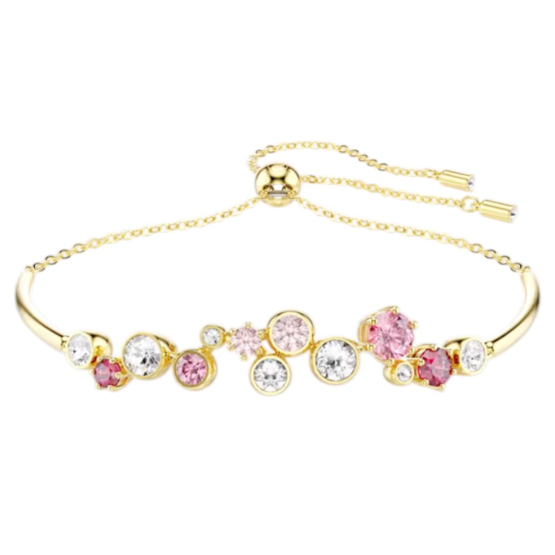 Swarovski Mixed Cuts Constella Bracelet, Multicolored and Gold Tone Plated