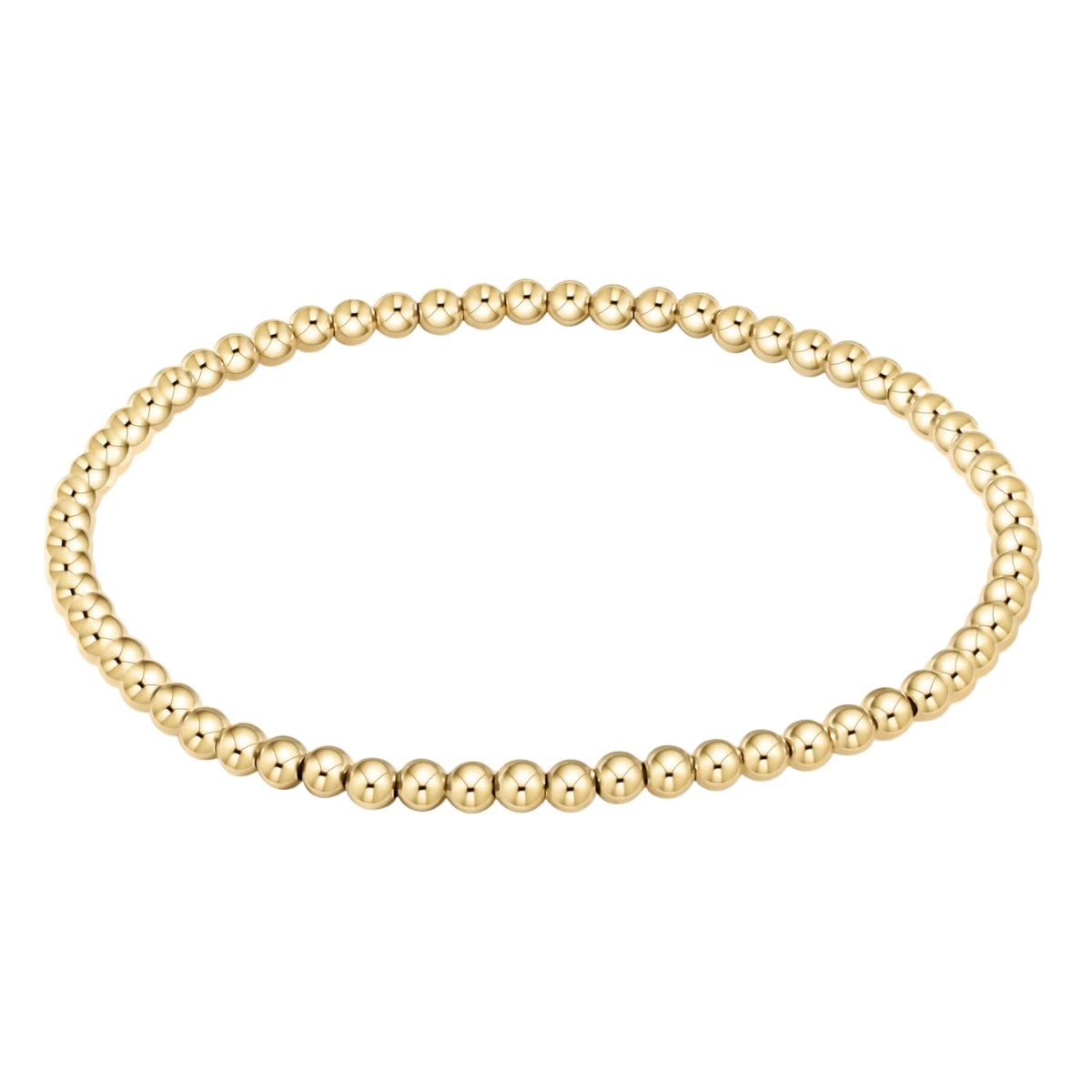Enewton Classic Gold 3mm Bead Bracelet, Extended Size