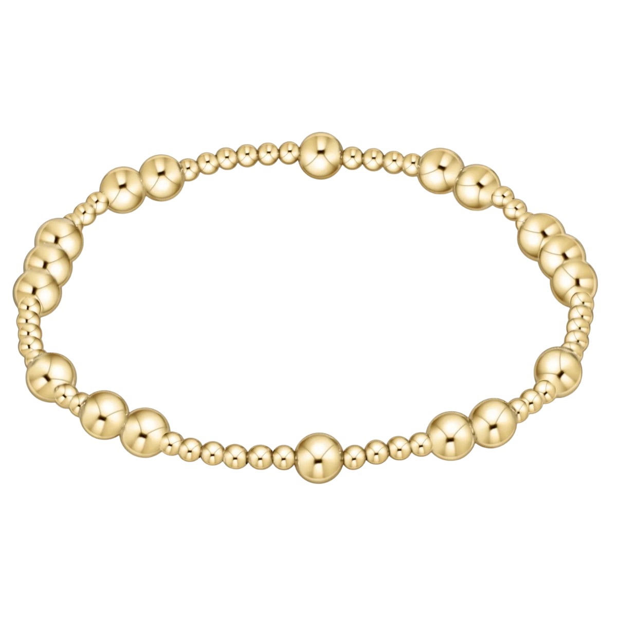 Enewton Hope Unwritten 5mm Gold Bead Bracelet, Extended Size