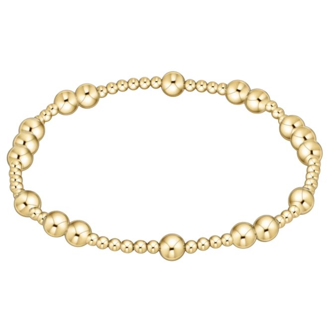 Enewton Hope Unwritten 5mm Gold Bead Bracelet, Extended Size