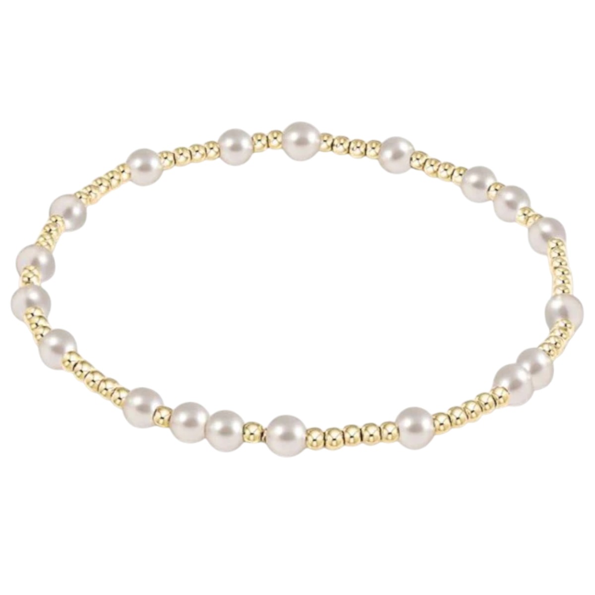 Enewton Hope Unwritten 4mm Pearl Bead Bracelet, Extended Size