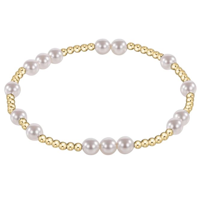 Enewton Hope Unwritten 5mm Pearl Bead Bracelet, Extended Size