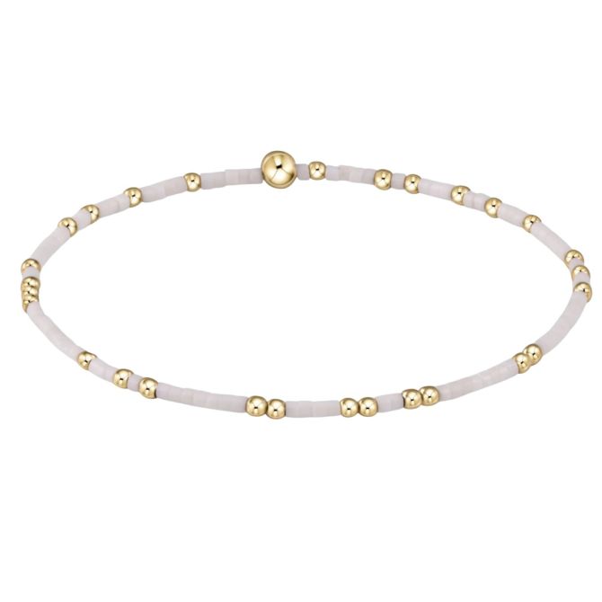 Enewton Hope Unwritten White Bracelet, Extended Size