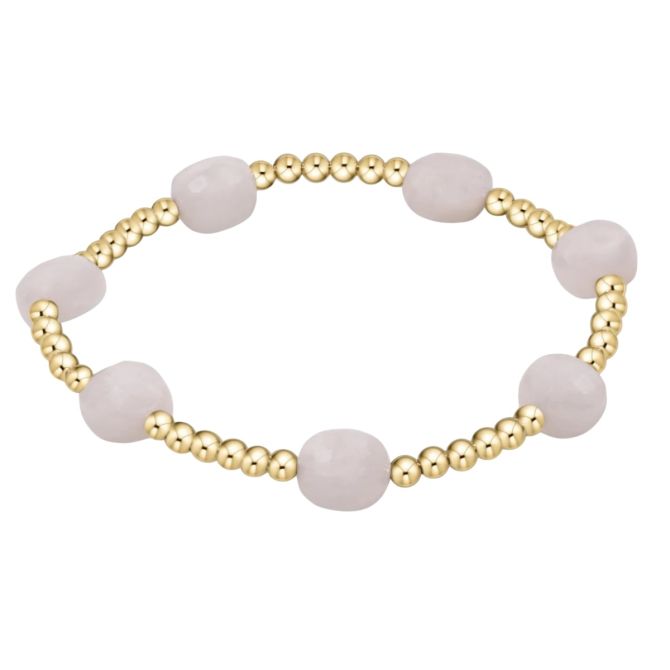 Enewton Admire Gold 3mm Bead Bracelet, Moonstone
